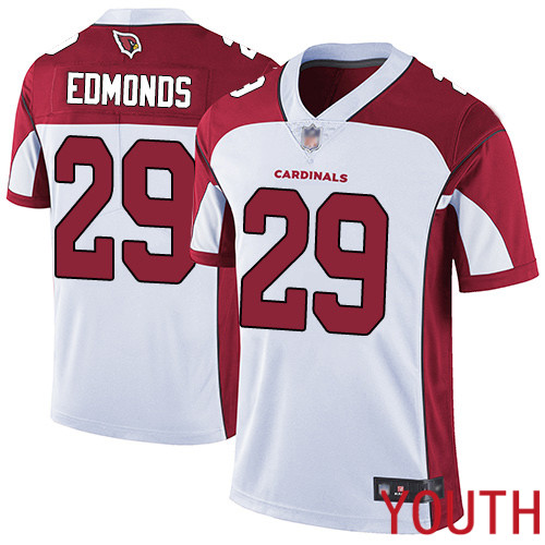 Arizona Cardinals Limited White Youth Chase Edmonds Road Jersey NFL Football #29 Vapor Untouchable
